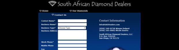 south african diamond dealers